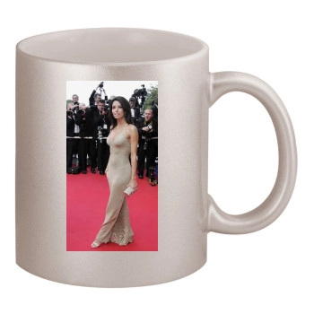 Eva Longoria 11oz Metallic Silver Mug