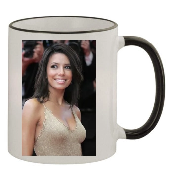 Eva Longoria 11oz Colored Rim & Handle Mug