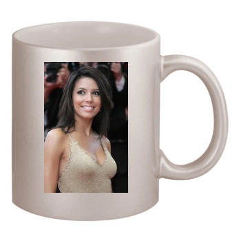 Eva Longoria 11oz Metallic Silver Mug