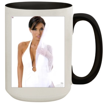 Eva Longoria 15oz Colored Inner & Handle Mug