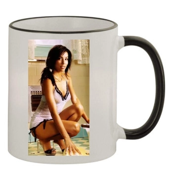 Eva Longoria 11oz Colored Rim & Handle Mug