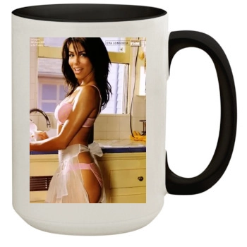 Eva Longoria 15oz Colored Inner & Handle Mug