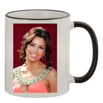 Eva Longoria 11oz Colored Rim & Handle Mug