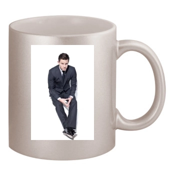 Channing Tatum 11oz Metallic Silver Mug