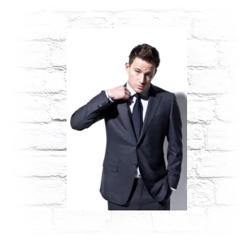 Channing Tatum Metal Wall Art