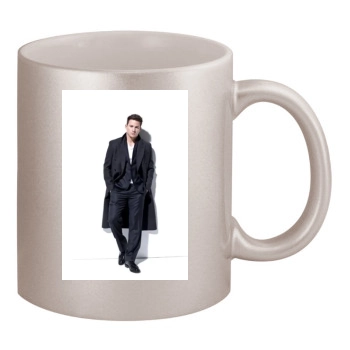 Channing Tatum 11oz Metallic Silver Mug