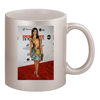 Eva Longoria 11oz Metallic Silver Mug