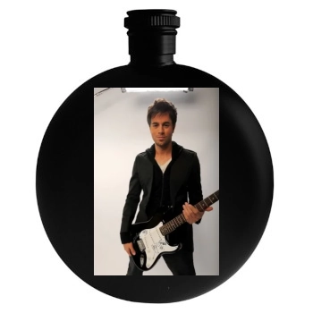 Enrique Iglesias Round Flask