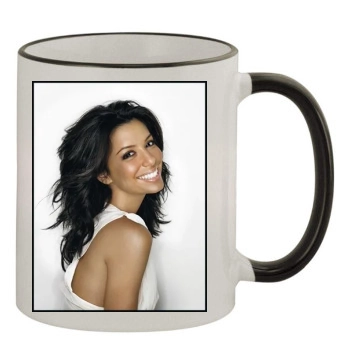 Eva Longoria 11oz Colored Rim & Handle Mug