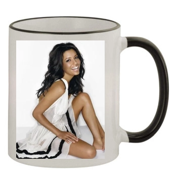 Eva Longoria 11oz Colored Rim & Handle Mug