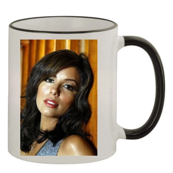 Eva Longoria 11oz Colored Rim & Handle Mug