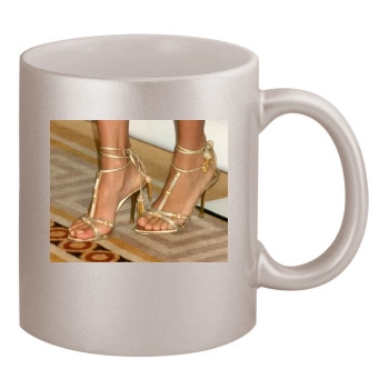 Eva Longoria 11oz Metallic Silver Mug