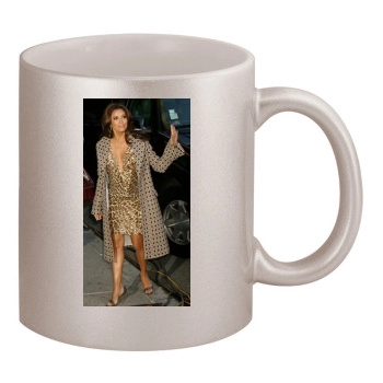 Eva Longoria 11oz Metallic Silver Mug