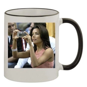 Eva Longoria 11oz Colored Rim & Handle Mug