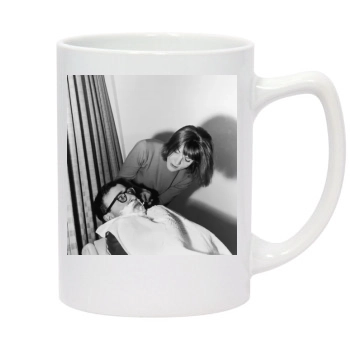 Woody Allen 14oz White Statesman Mug