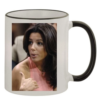 Eva Longoria 11oz Colored Rim & Handle Mug