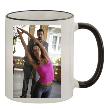 Eva Longoria 11oz Colored Rim & Handle Mug