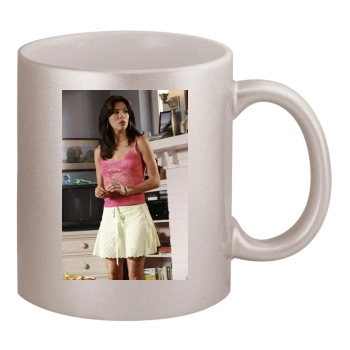 Eva Longoria 11oz Metallic Silver Mug