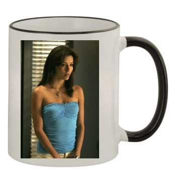 Eva Longoria 11oz Colored Rim & Handle Mug