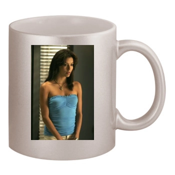 Eva Longoria 11oz Metallic Silver Mug