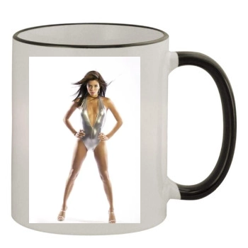 Eva Longoria 11oz Colored Rim & Handle Mug