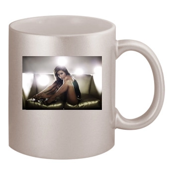 Eva Longoria 11oz Metallic Silver Mug