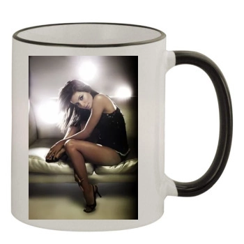 Eva Longoria 11oz Colored Rim & Handle Mug