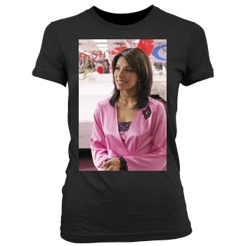 Eva Longoria Women's Junior Cut Crewneck T-Shirt