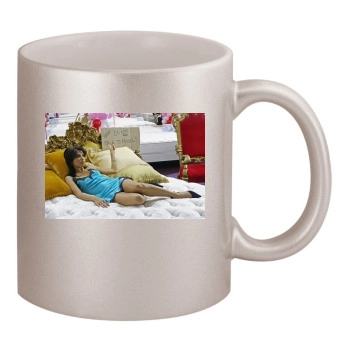 Eva Longoria 11oz Metallic Silver Mug