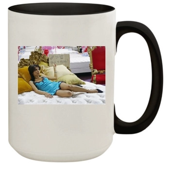 Eva Longoria 15oz Colored Inner & Handle Mug