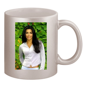 Eva Longoria 11oz Metallic Silver Mug