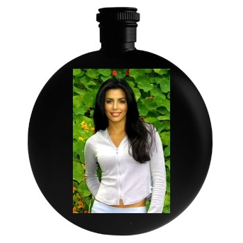 Eva Longoria Round Flask