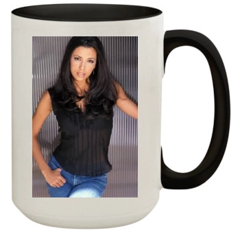 Eva Longoria 15oz Colored Inner & Handle Mug