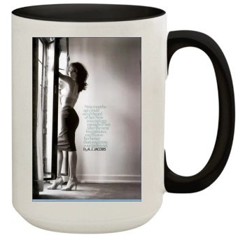 Eva Longoria 15oz Colored Inner & Handle Mug