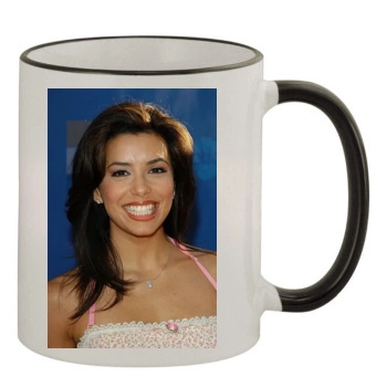 Eva Longoria 11oz Colored Rim & Handle Mug