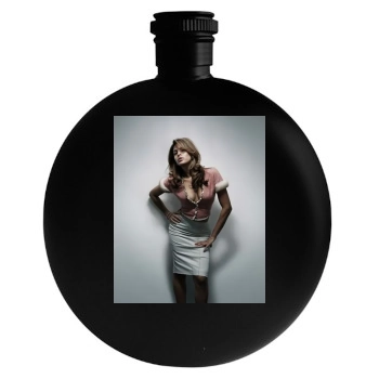 Eva Mendes Round Flask