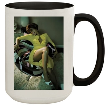 Eva Mendes 15oz Colored Inner & Handle Mug