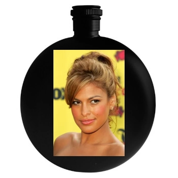 Eva Mendes Round Flask