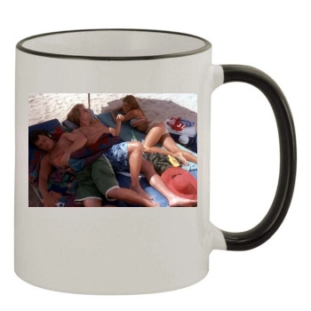 Eva Mendes 11oz Colored Rim & Handle Mug