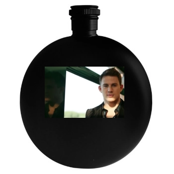 Channing Tatum Round Flask