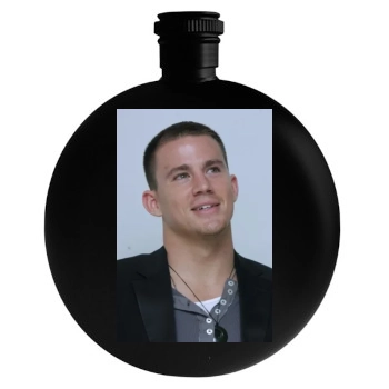 Channing Tatum Round Flask