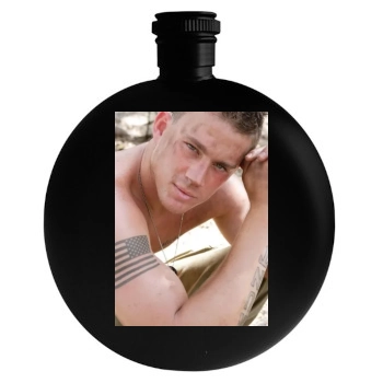 Channing Tatum Round Flask