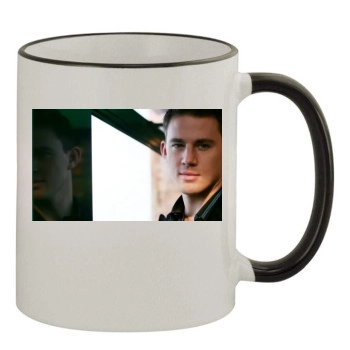 Channing Tatum 11oz Colored Rim & Handle Mug