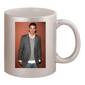 Channing Tatum 11oz Metallic Silver Mug