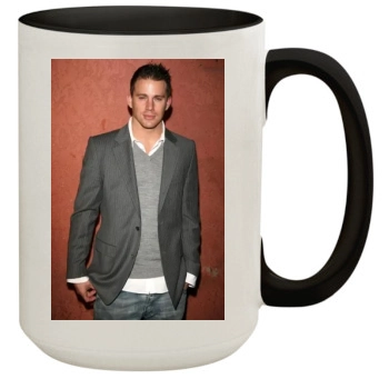 Channing Tatum 15oz Colored Inner & Handle Mug