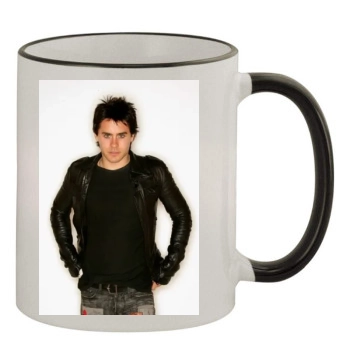 Jared Leto 11oz Colored Rim & Handle Mug