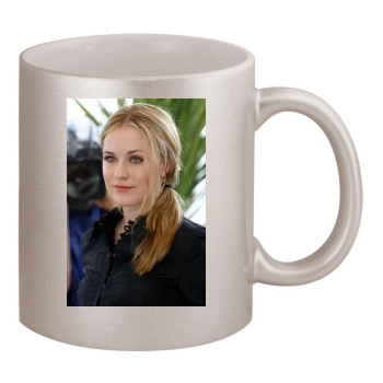 Evan Rachel Wood 11oz Metallic Silver Mug