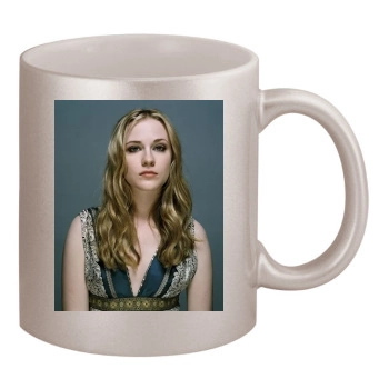 Evan Rachel Wood 11oz Metallic Silver Mug