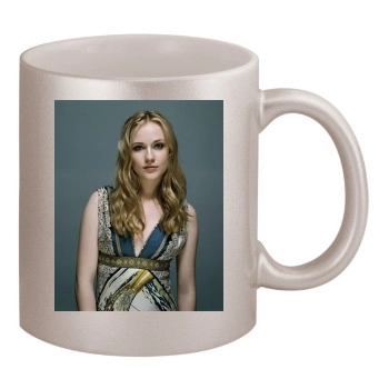 Evan Rachel Wood 11oz Metallic Silver Mug