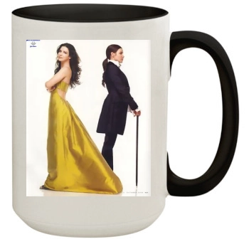 Evangeline Lilly 15oz Colored Inner & Handle Mug